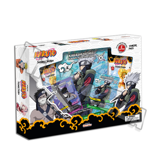 Naruto Mythos TCG: Collezione special pack Shinobi Shiren - KAKASHI VS ZABUZA  (ENG)