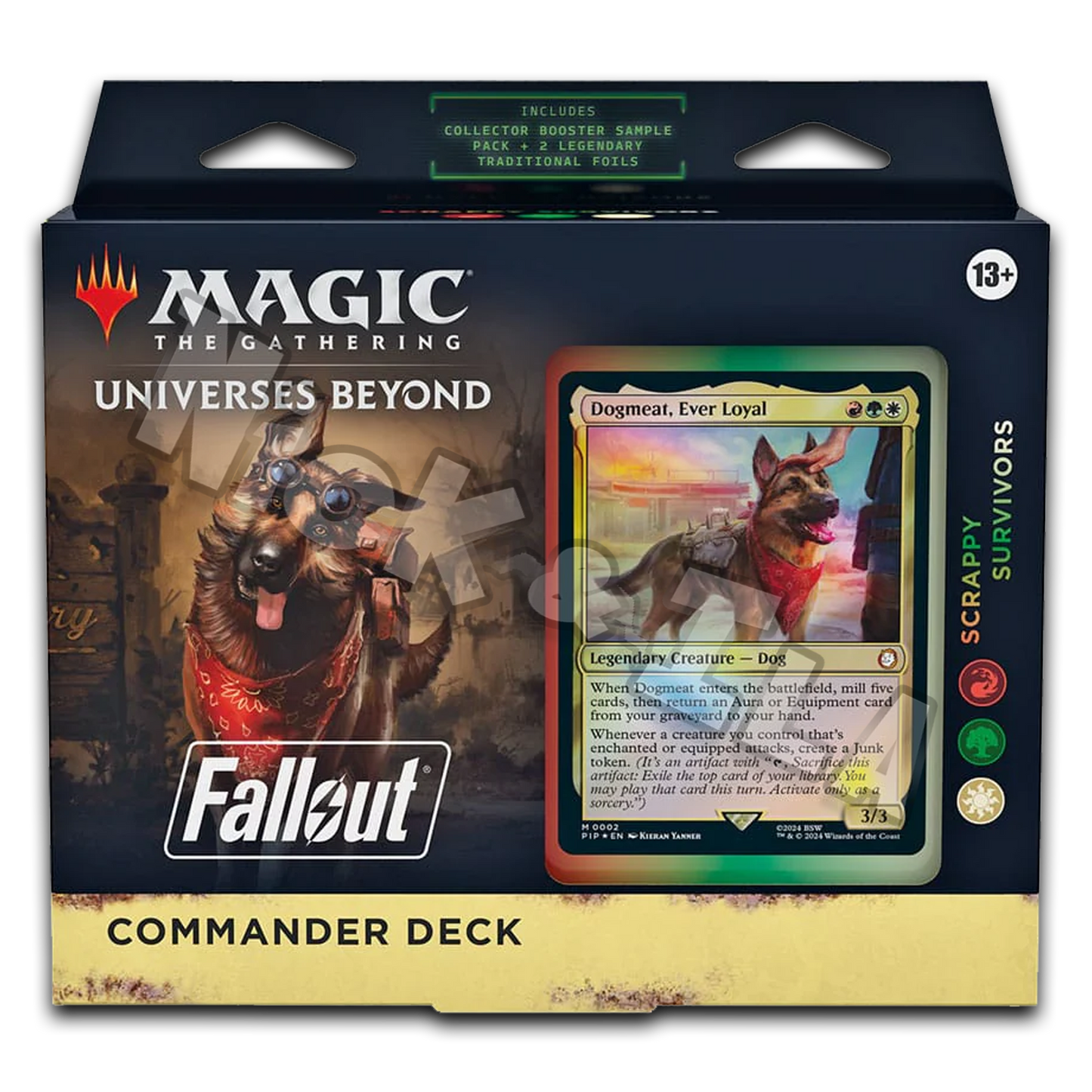 Fallout "Scrappy Survivors" Commander Deck  – Magic The Gathering (ENG)