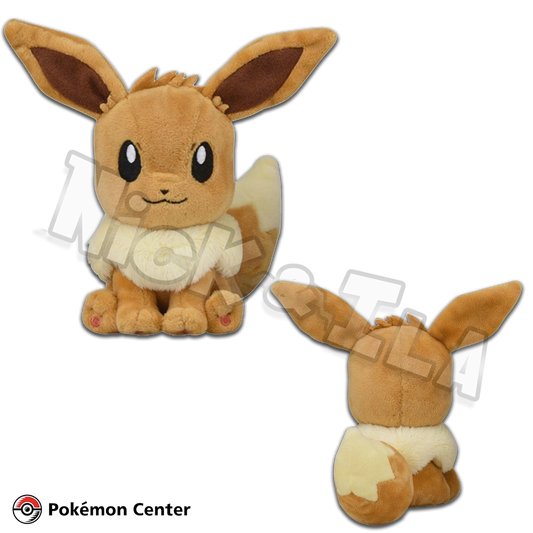 Pokémon Center: EEVEE 🦊 - Sitting Cuties peluche