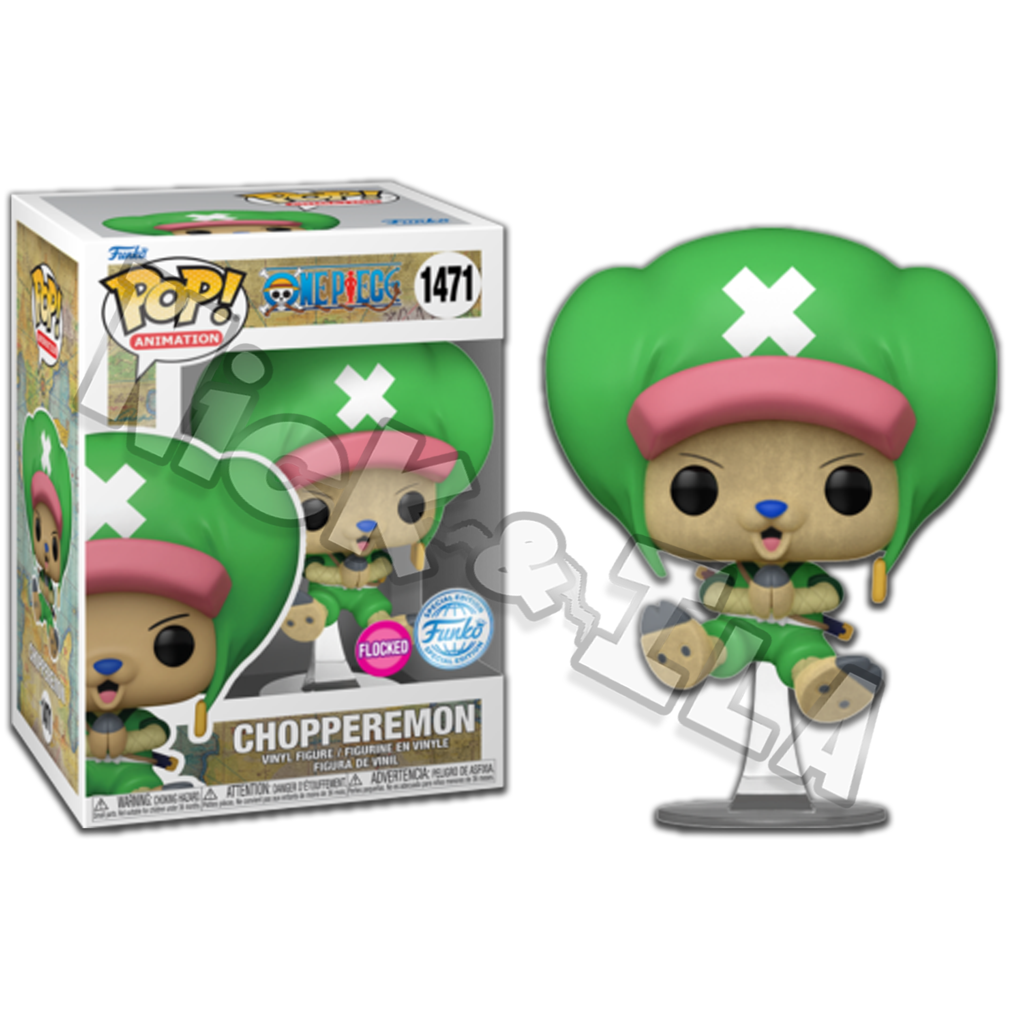 Funko Pop Animation One Piece Chopperemon Wano 1471 Flocked Nickandila Shop 7757