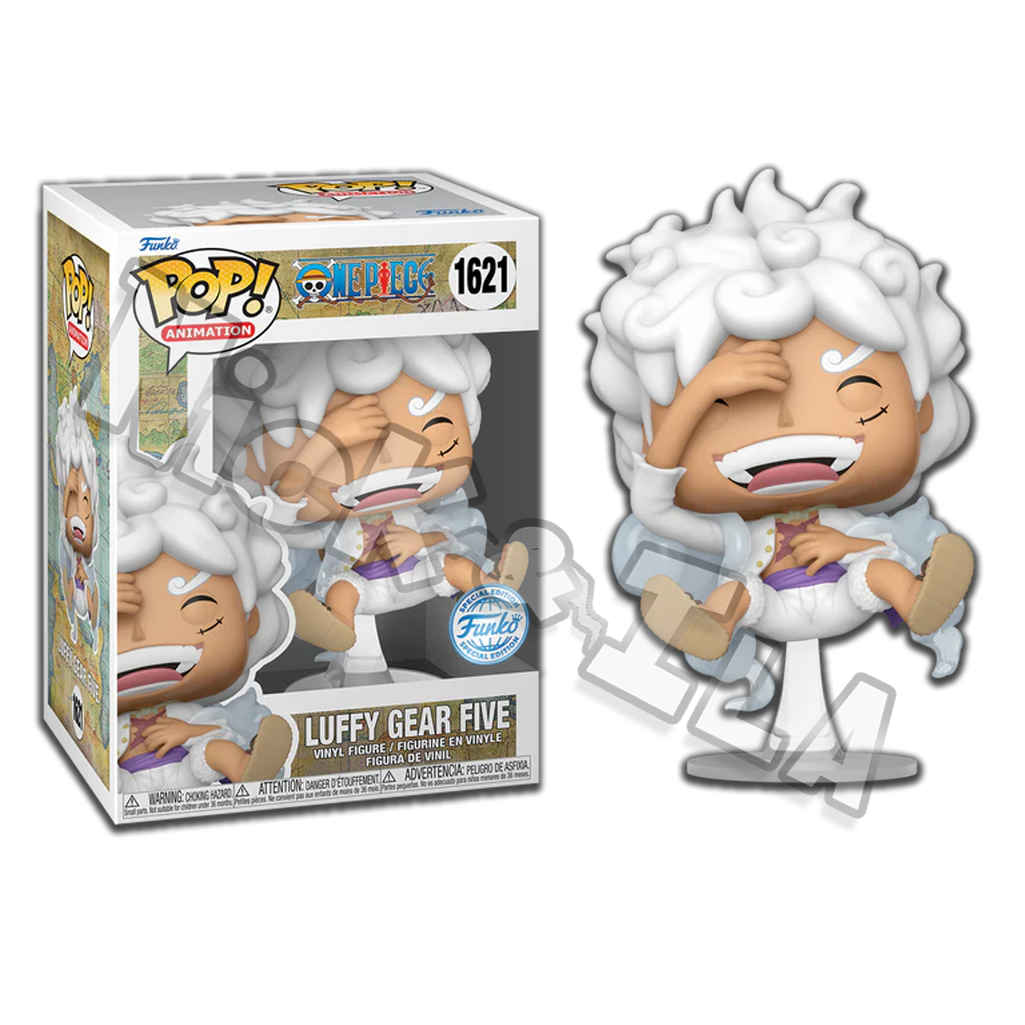 Funko POP! One Piece: Luffy Gear 5 Laughing (1621) EXM