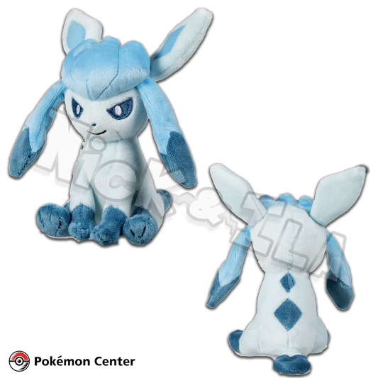 Pokémon Center: GLACEON ❄️ - Sitting Cuties peluche