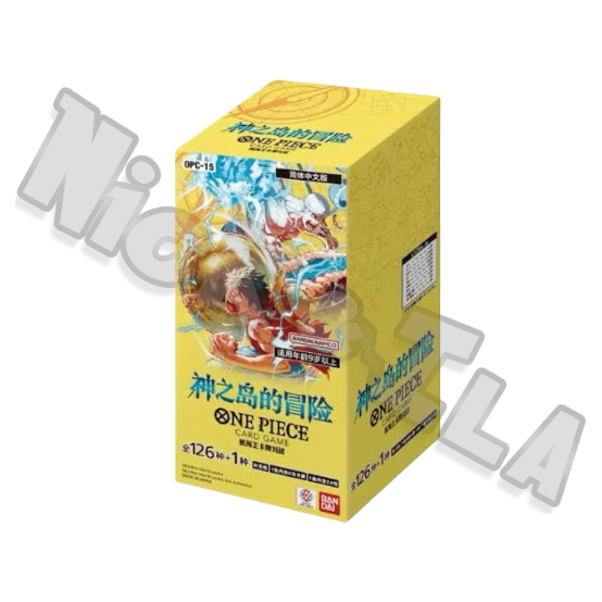 Booster Box ONE PIECE Card Game 24 Bustine - OP-15 ADVENTURE ON GOD'S ISLAND (JAP🇯🇵)
