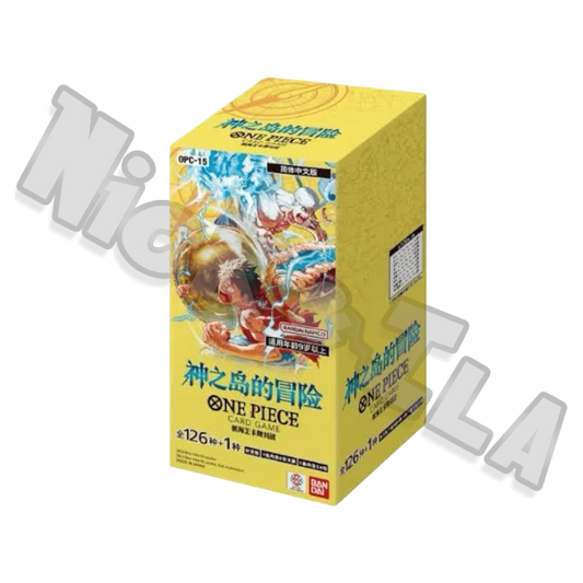 Booster Box ONE PIECE Card Game 24 Bustine - OP-15 ADVENTURE ON GOD'S ISLAND (JAP🇯🇵)