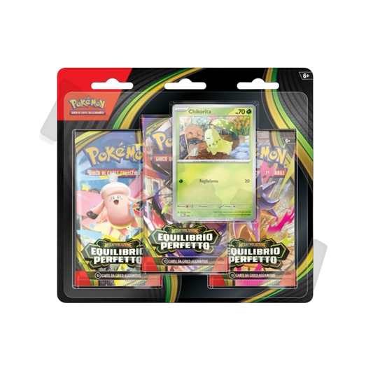 Pokemon: Blister CHIKORITA - Megaevoluzione - EQUILIBRIO PERFETTO (ITA🇮🇹)