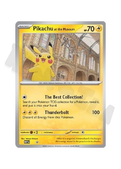 Carta Promo: Pikachu at the Museum - London Historical Museum Jumbo card (ENG 🇬🇧)