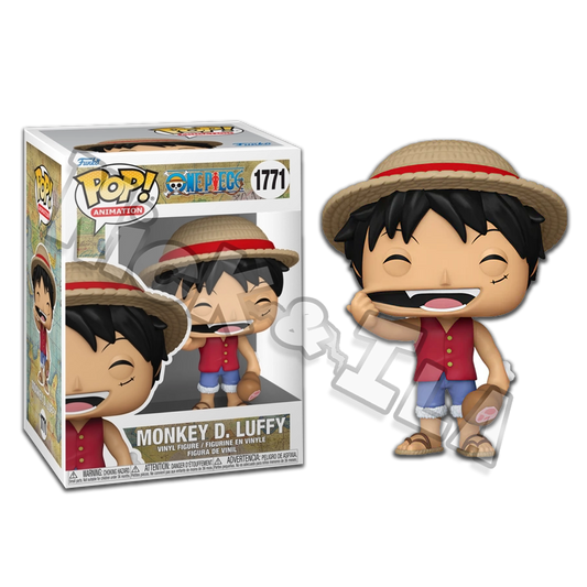 Funko POP! One Piece S9: Monkey D.Luffy w/Meat (Refresh) (1771) 🍖