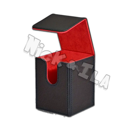 Portamazzo: Storage box per carte  - Nero e Rosso