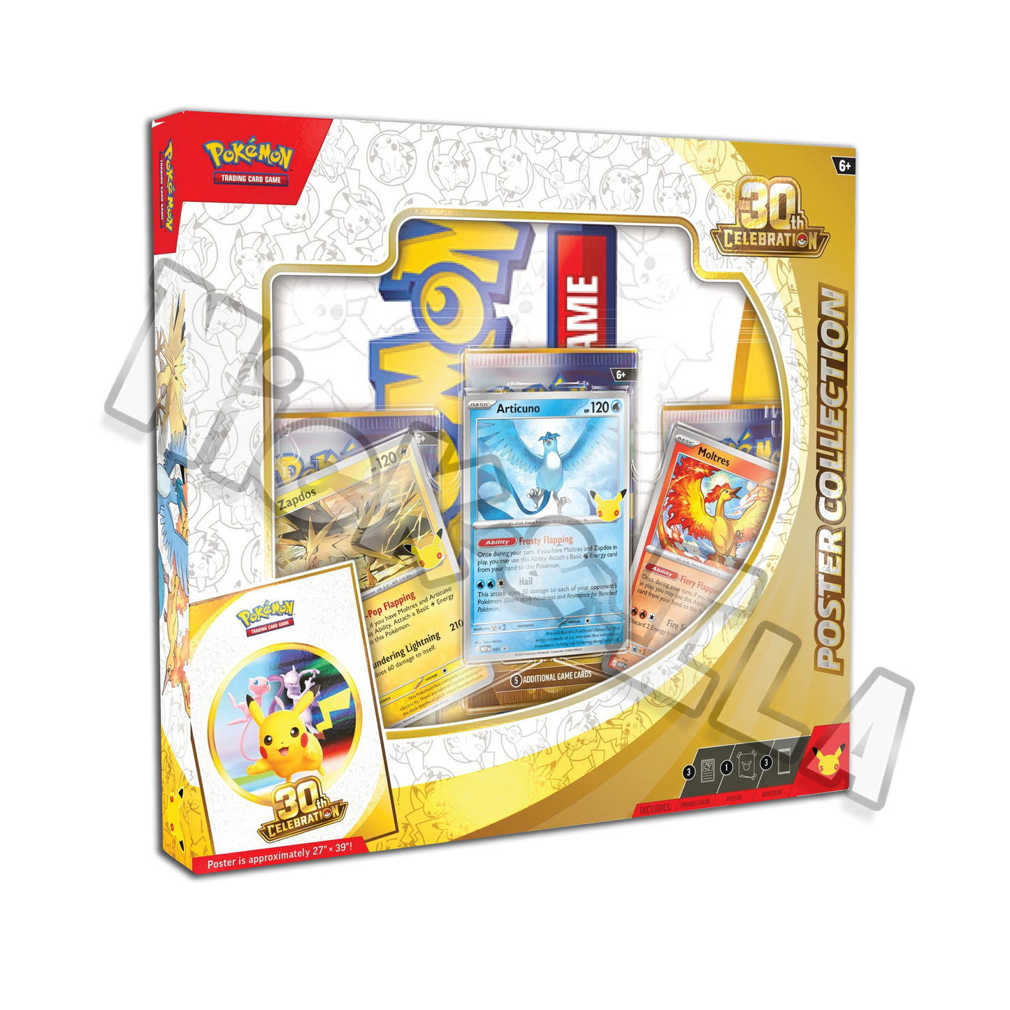 Pokemon: Collezione premium - 30TH ANNIVERSARIO - COLLEZIONE CON POSTER (ITA🇮🇹)  MAX 1 PER PERSONA