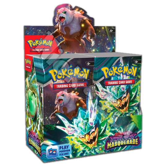 Pokemon Booster Box 36 bustine - Crepuscolo Mascherato "Scarlatto & Violetto" ITA🇮🇹