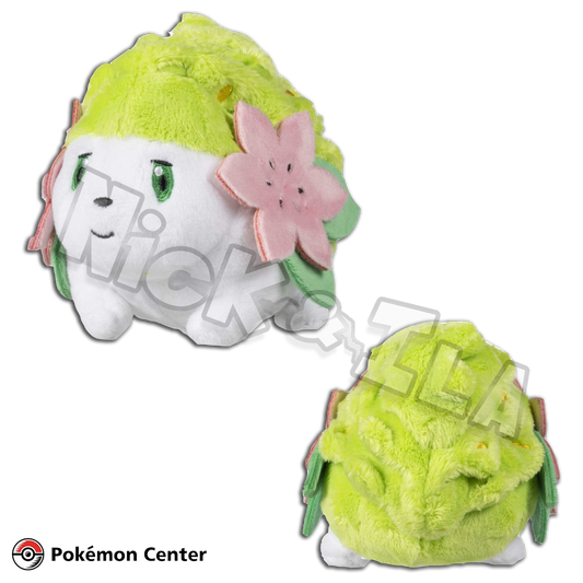 Pokémon Center: SHAYMIN FORMA TERRA 🍃 - Sitting Cuties peluche