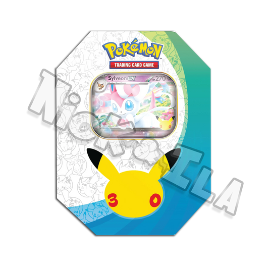 Pokemon: Collezione Tin -30TH ANNIVERSARIO - SYLVEON ex (ITA🇮🇹)  MAX 1 PER PERSONA