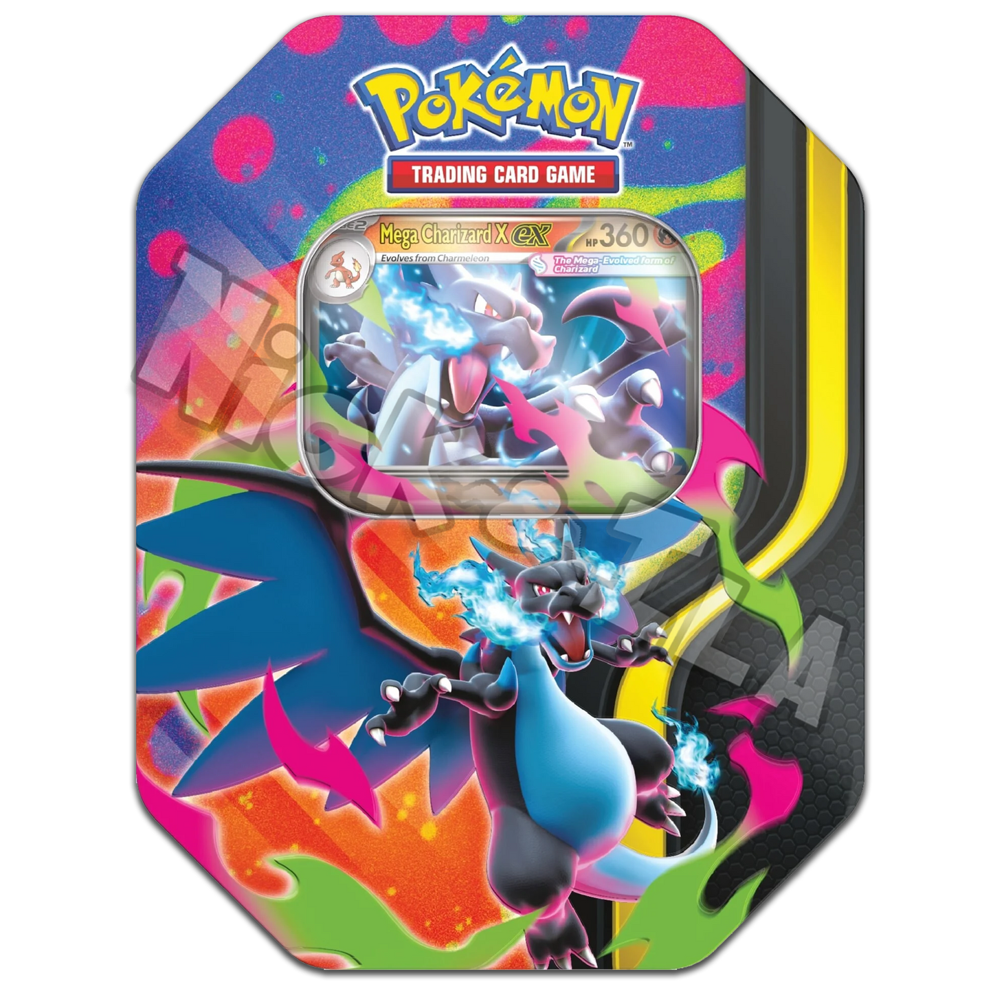 Pokemon: Tin da collezione Mega Charizard: Mega Charizard X ex  (ITA 🇮🇹)