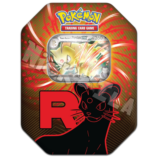 Pokemon: Tin da collezione Team Rocket - PERSIAN EX (ITA 🇮🇹)