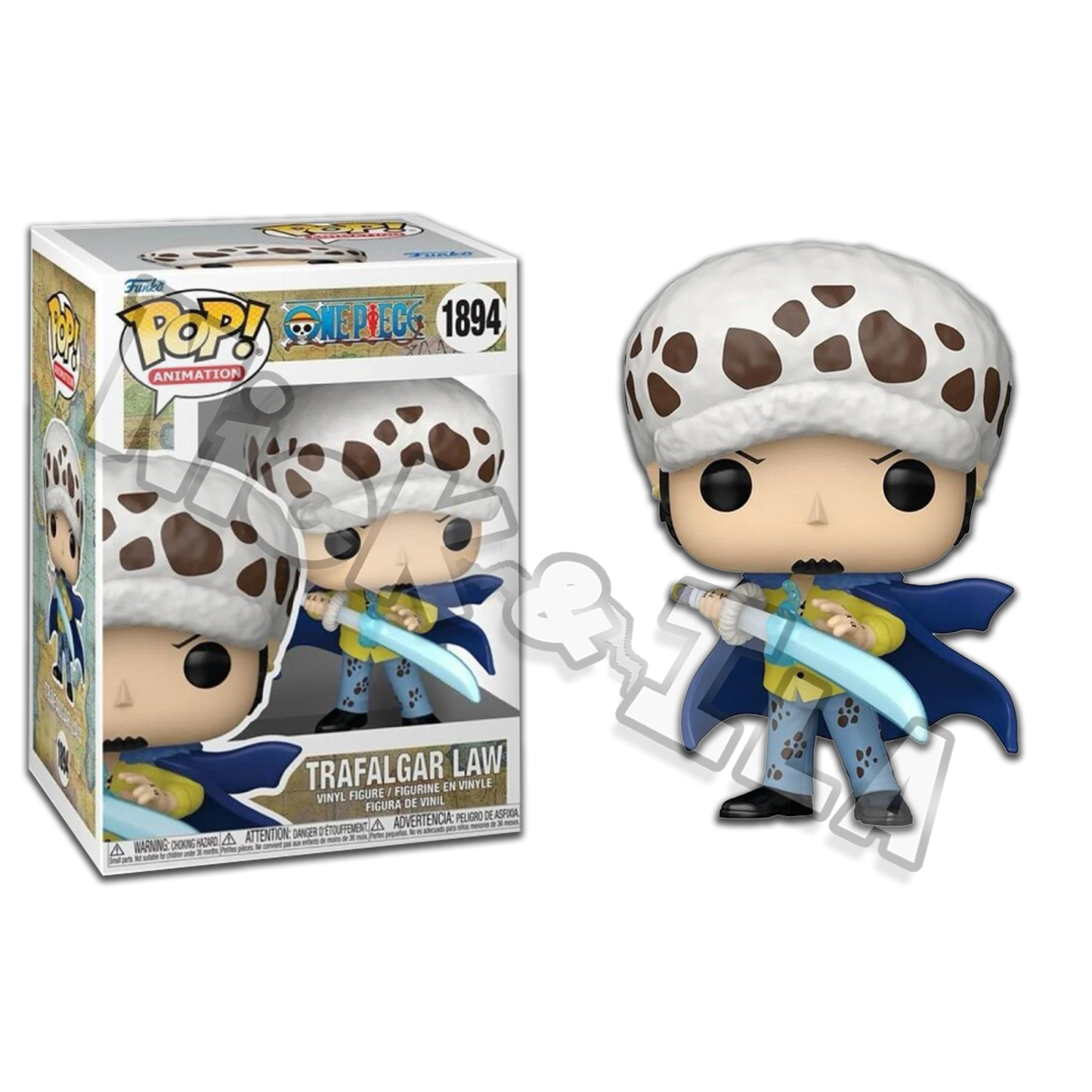 Funko POP! One Piece S10: Law w/Blue Anesthesia (1894)