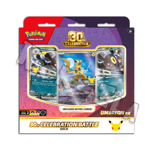 Pokemon: Mazzi Lotte - 30TH ANNIVERSARIO - ZERAORA  (ITA🇮🇹)  MAX 1 PER PERSONA