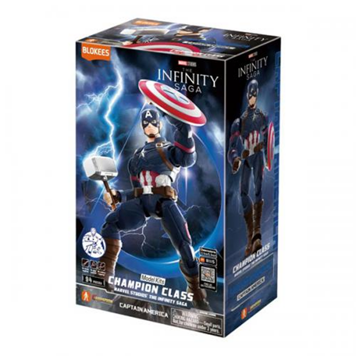 Blokees Marvel Saga Cap America Champion Class 03