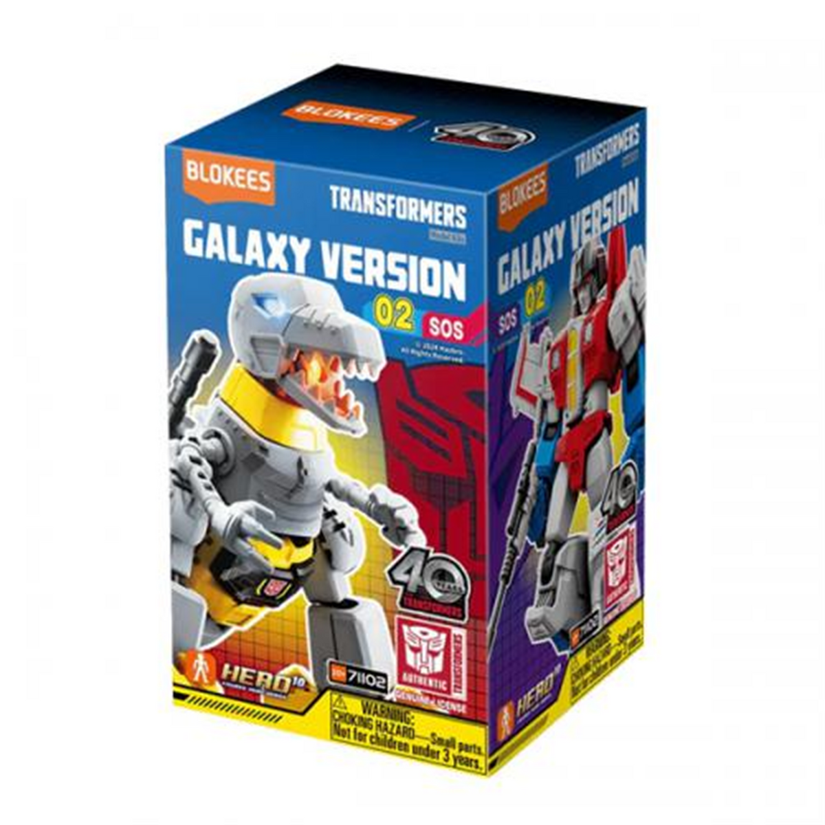 Blokees Blind Box 9pz Transformers Galaxy vrs 02