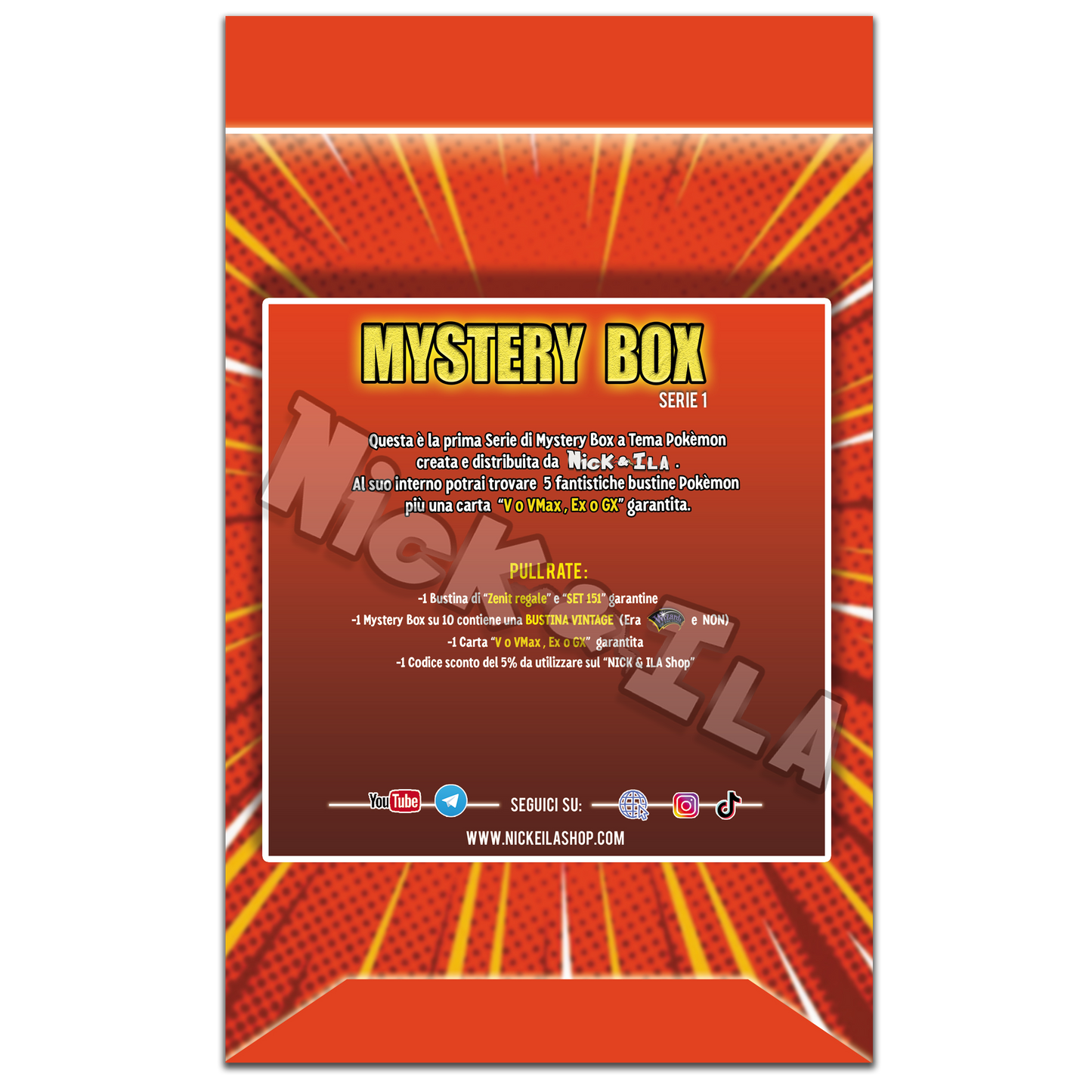 🍀 MYSTERY BOX Pokèmon  (Serie 1 UNLIMITED)  Nick & Ila 🍀