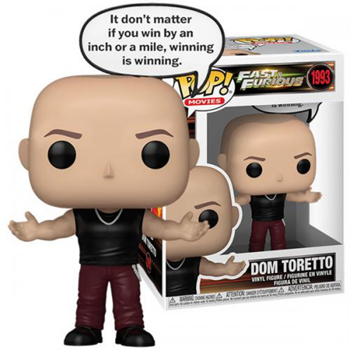 Funko POP! Fast And Furious 25Th: Dominic Toretto (1993)