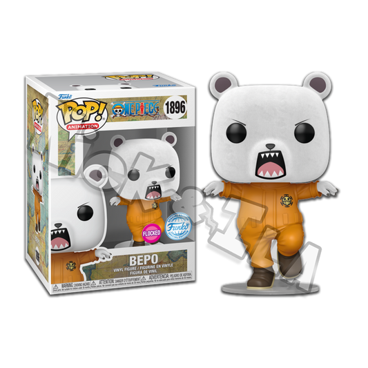 Funko POP! One Piece: BEPO (925) 🐻‍❄️ Flocked