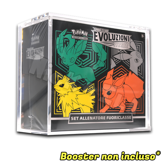 Case in Plexiglas con chiusura magnetica per ETB - Set allenatore fuoriclasse
