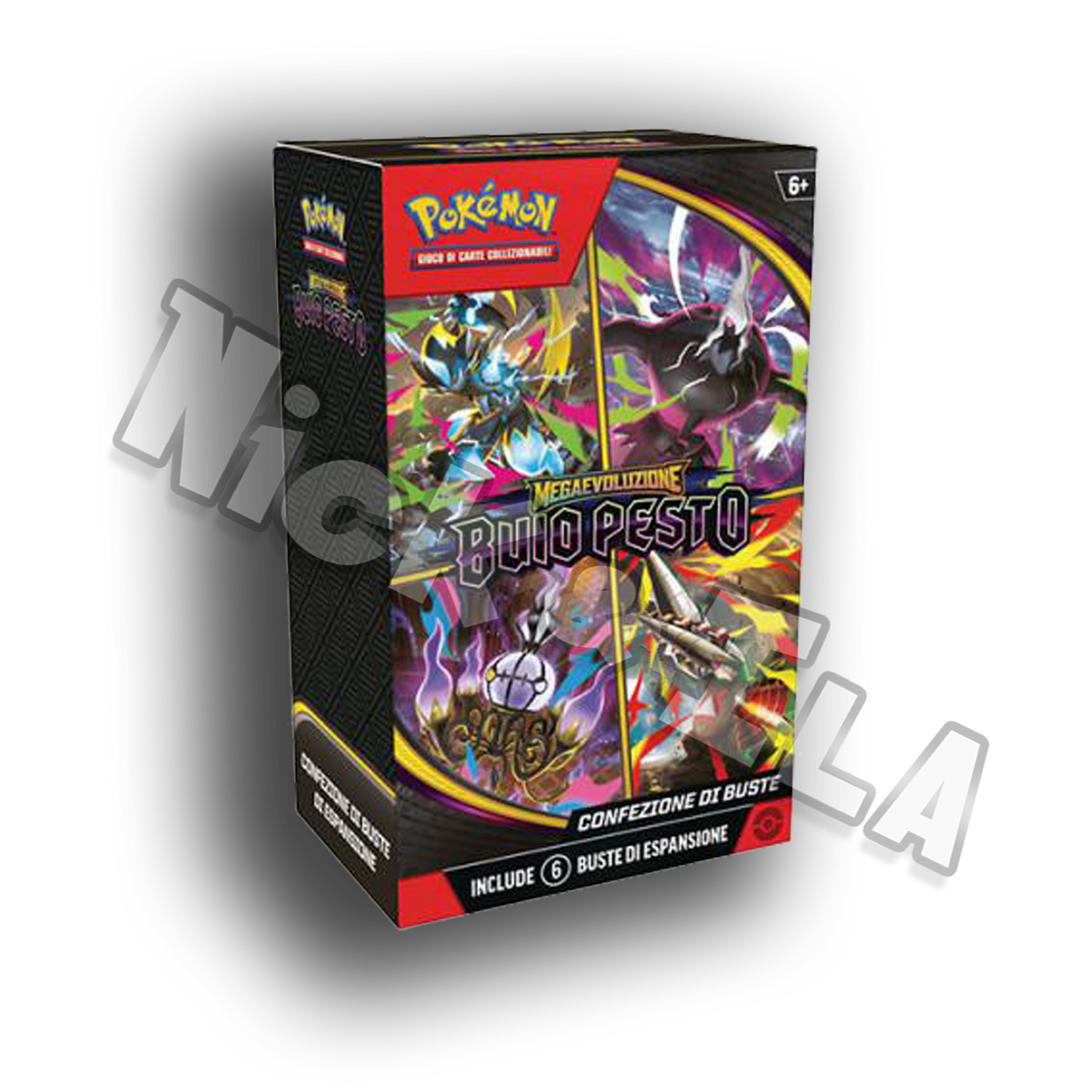 Pokemon: Bundle 6 bustine - Megaevoluzione - BUIO PESTO (ITA🇮🇹)