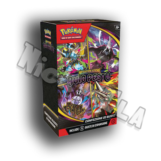 Pokemon: Bundle 6 bustine - Megaevoluzione - BUIO PESTO (ITA🇮🇹)