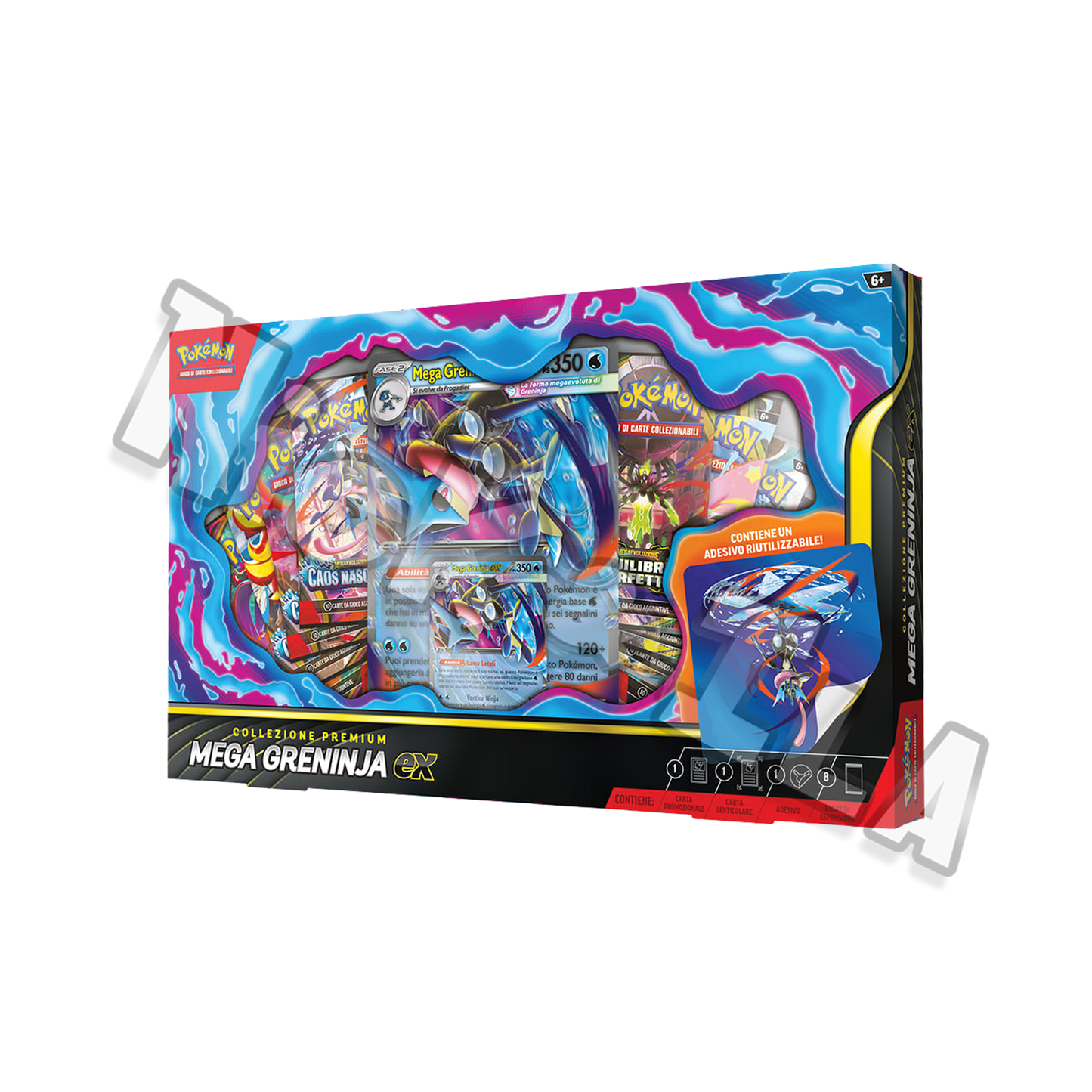 Pokemon: Collezione premium - Megaevoluzione - MEGA GRENINJA EX (ITA🇮🇹)