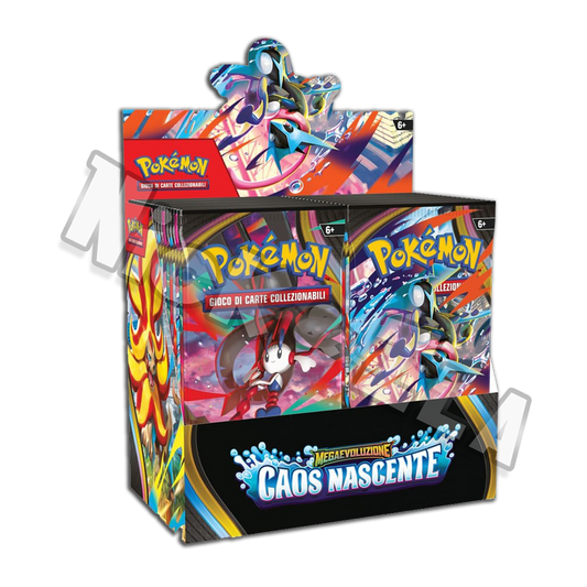 Pokemon: Box 36 Bustine - Megaevoluzioni - CAOS NASCENTE  (ITA🇮🇹)