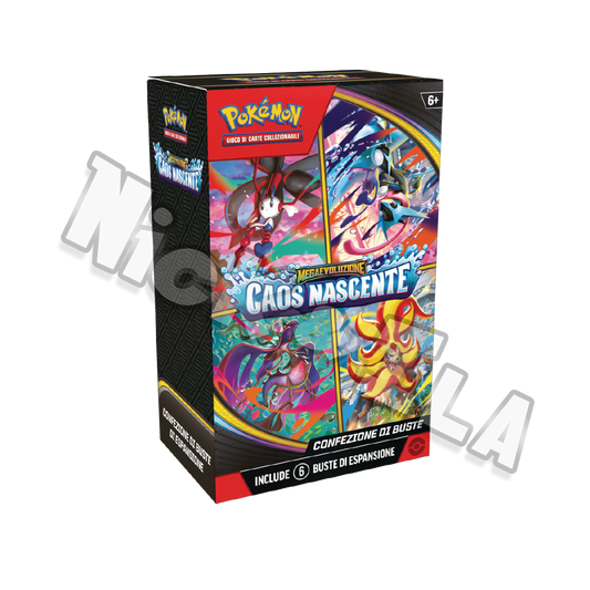 Pokemon: Bundle 6 bustine - Megaevoluzione - CAOS NASCENTE (ITA🇮🇹)