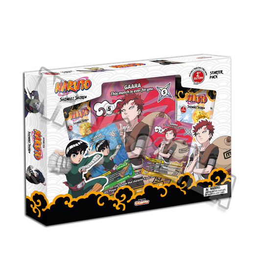 Naruto Mythos TCG: Collezione special pack Shinobi Shiren - GAARA VS ROCK LEE (ENG)