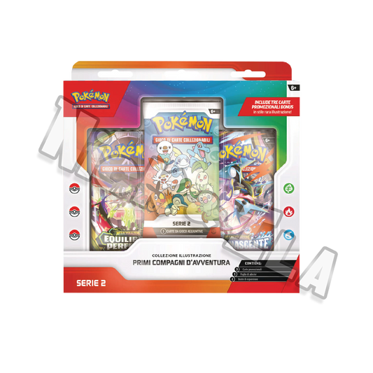 Pokemon: Collezione ILLUSTRAZIONE - PRIMI COMPAGNI D'AVVENTURA Serie 2 (ITA🇮🇹)