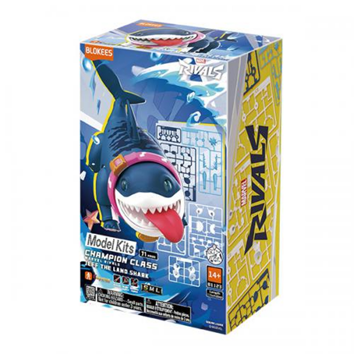 Blokees Marvel Rivals Jeff the Land Shark Champion Class 12