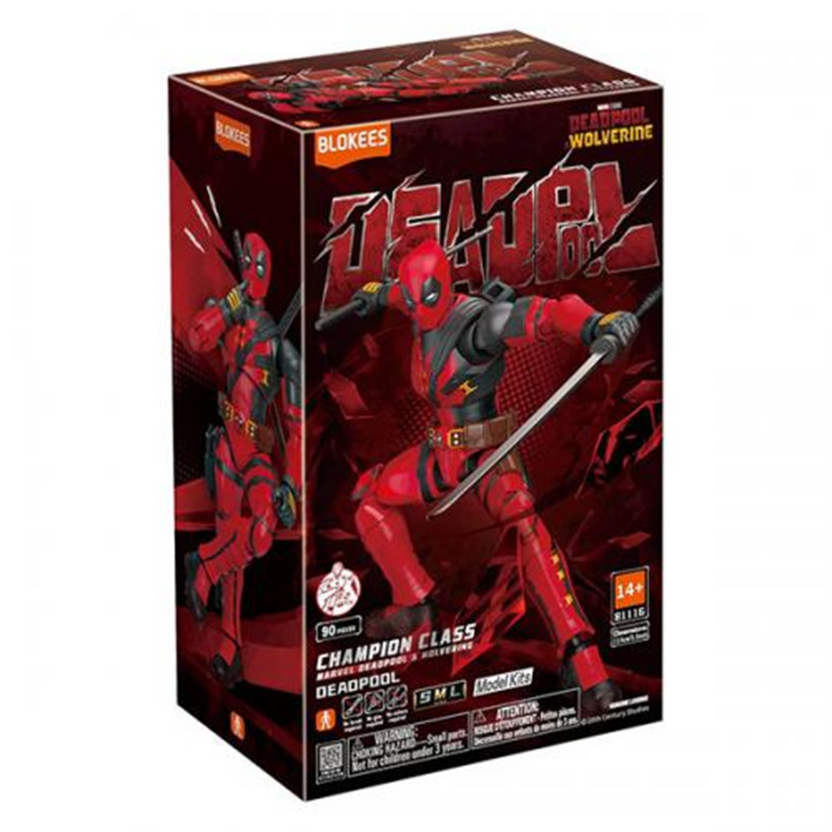 Blokees Marvel Heroes Deadpool Champion Class 04