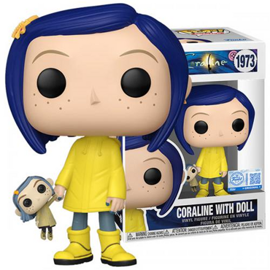 Funko POP! Coraline: Coraline w/Doll 1973 EXM