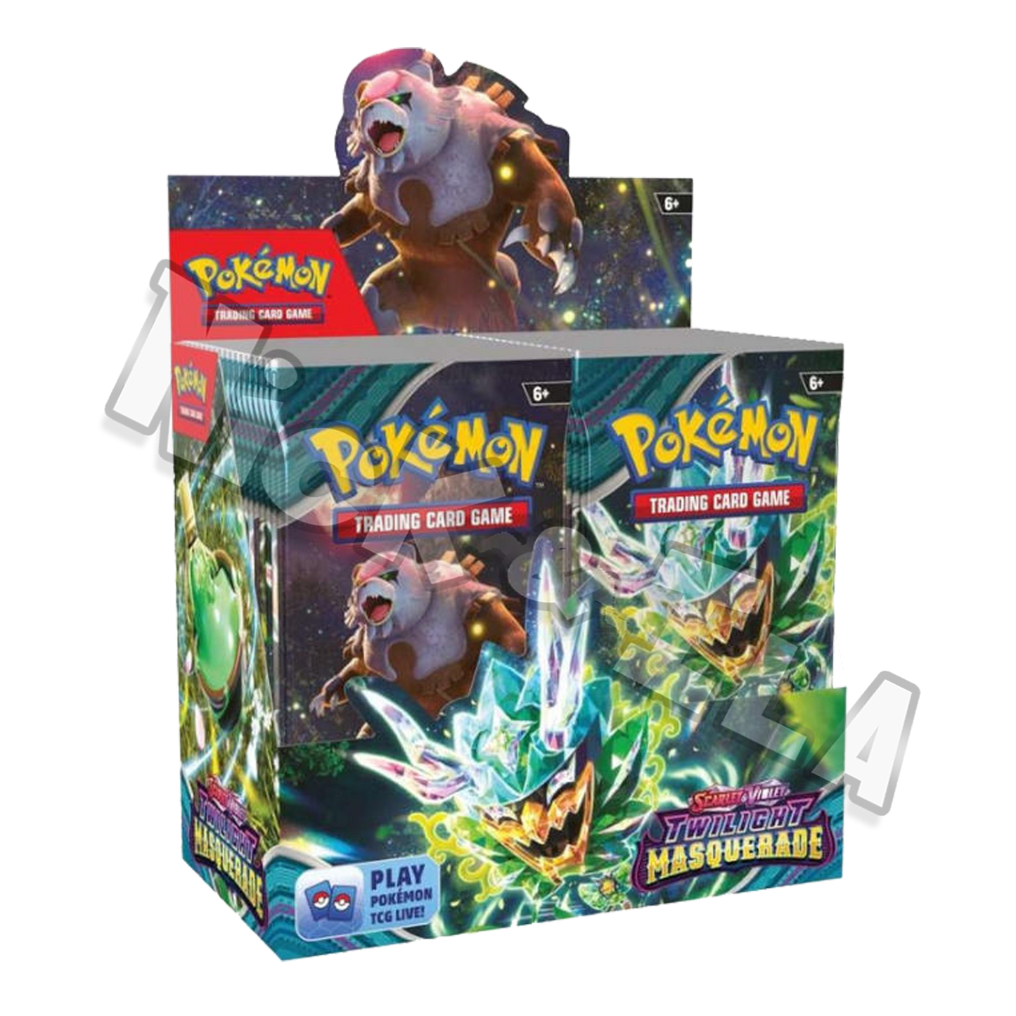 Pokemon: Box 36 Bustine - CREPUSCOLO MASCHERATO + teca (ITA🇮🇹)
