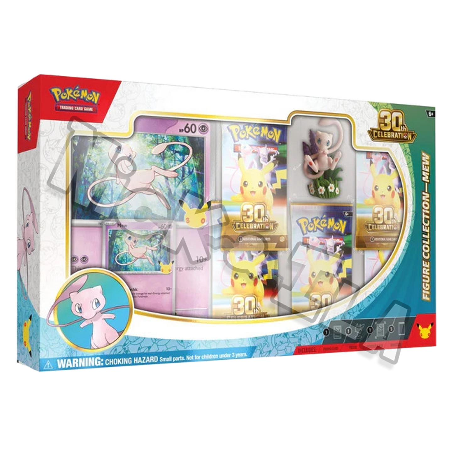 Pokemon: Collezioni con figure - 30TH ANNIVERSARIO - MEW (ITA🇮🇹)  MAX 1 PER PERSONA