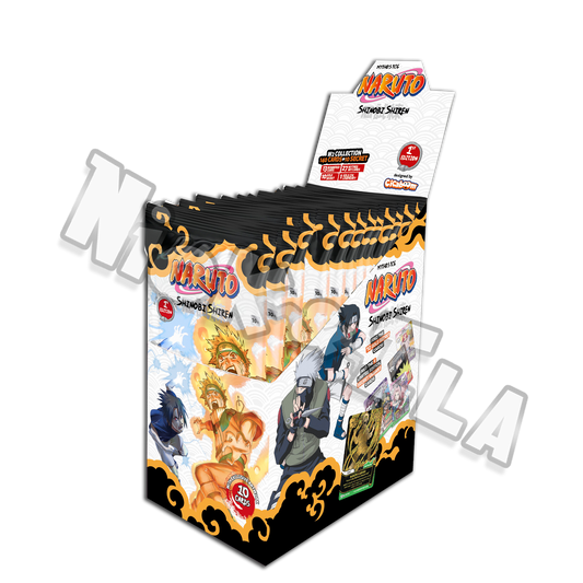 Naruto Mythos TCG: Boosterbox 24 buste - SHINOBI SHIREN - 1st EDITION (ENG)