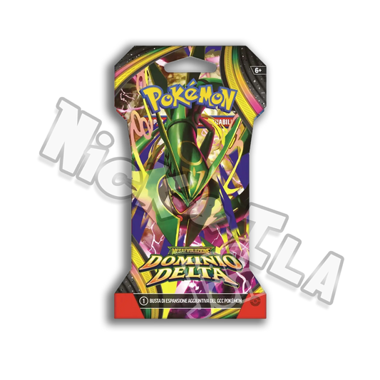 Pokemon: Paper sleeve singola - Megaevoluzione - DOMINIO DELTA (ITA🇮🇹)