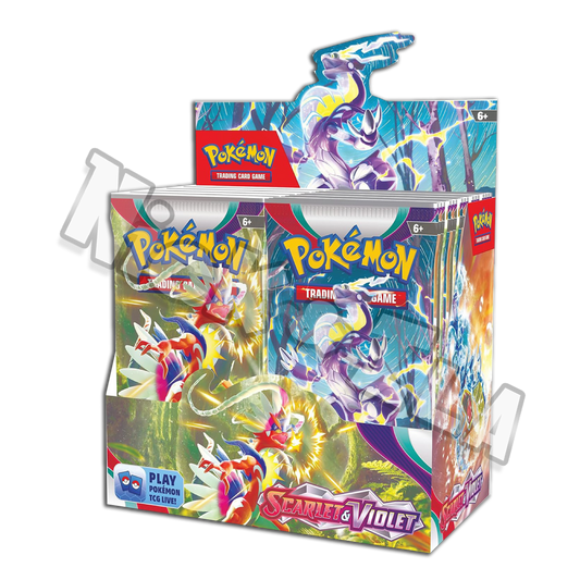 Pokemon: Box 36 Bustine - SCARLATTO E VIOLETTO + teca (ITA🇮🇹)