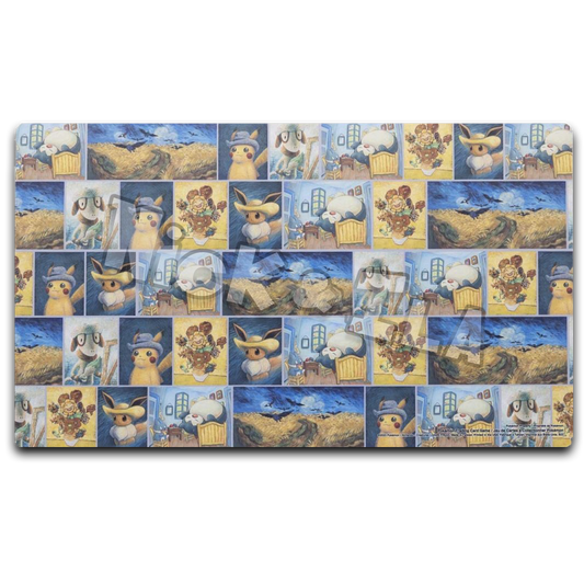 Playmat Pokémon Center × Van Gogh Museum: Ispirati ai dipinti di VanGogh