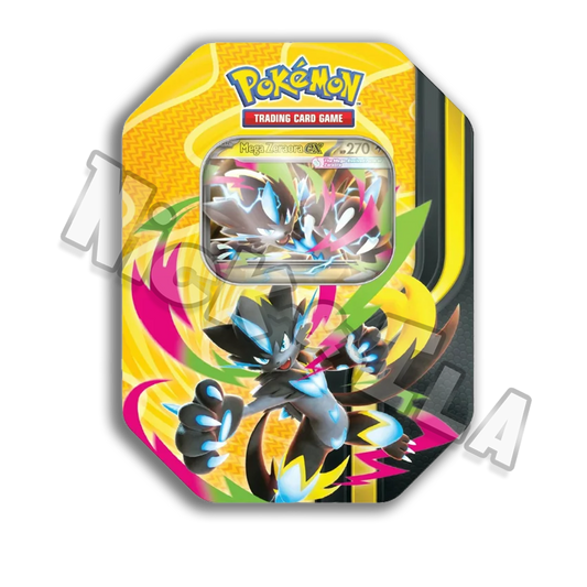 Pokemon: Tin da Collezione Megaforze -MEGA ZERAORA EX (ITA🇮🇹)