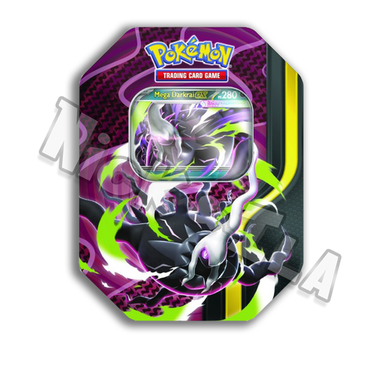 Pokemon: Tin da Collezione Megaforze -MEGA DARKRAI EX (ITA🇮🇹)